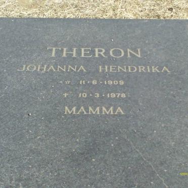 THERON Johanna Hendrika 1909-1978