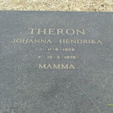 THERON Johanna Hendrika 1909-1978