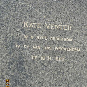 VENTER Kate -1980