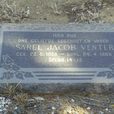 VENTER Sarel Jacob 1896-1966