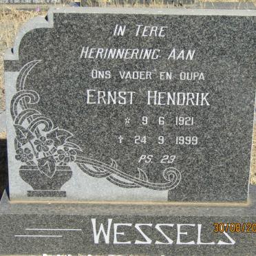 WESSELS Ernst Hendrik 1921-1999