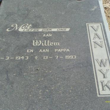 WYK Willem, van 1943-1993
