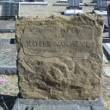 ZYL Koos, van 1929-1973