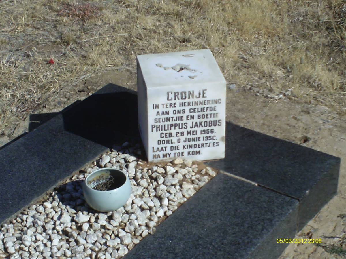 CRONJE Philippus Jakobus 1956-1956