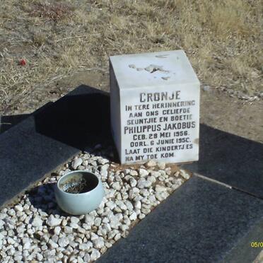 CRONJE Philippus Jakobus 1956-1956