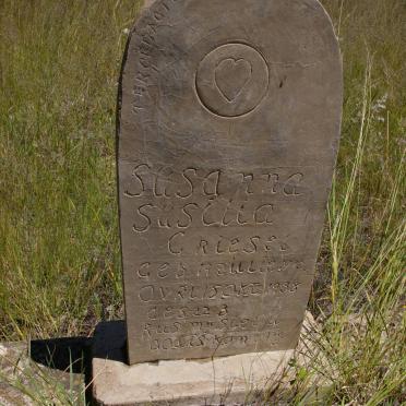 GRIESEL Susanna Susilia 1915-1938