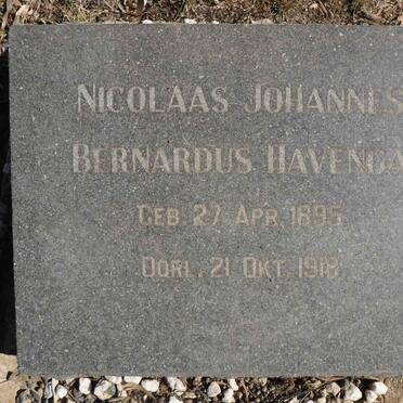 HAVENGA Nicolaas Johannes Bernardus 1895-1918