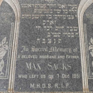 SACKS Max -1951