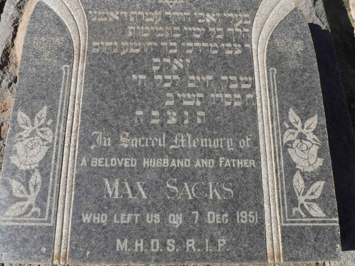 SACKS Max -1951