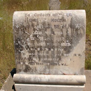 NIEMAN Francina Johanna Elizabeth nee MULLER 1852-1929