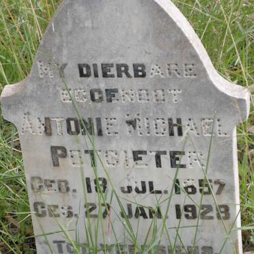POTGIETER Antonie Michael 1857-1928