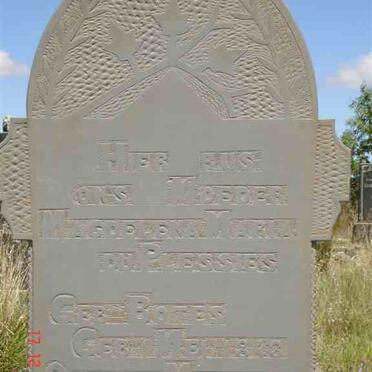 PLESSIES Magdelena Maria, du née BOTES 1843-1926