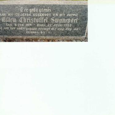 SWANEPOEL Willem Christoffel 1914-1959