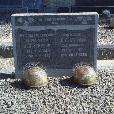 STRYDOM J.G. 1864-1953 &amp; C.C. MYNHARDT 1874-1958