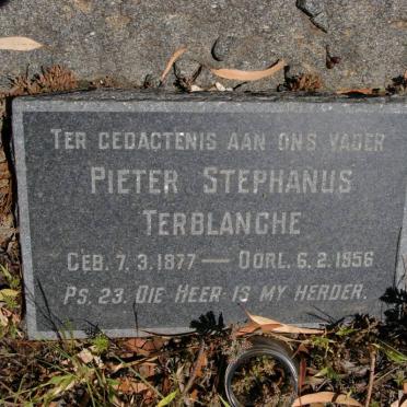 TERBLANCHE Pieter Stephanus 1877-1956