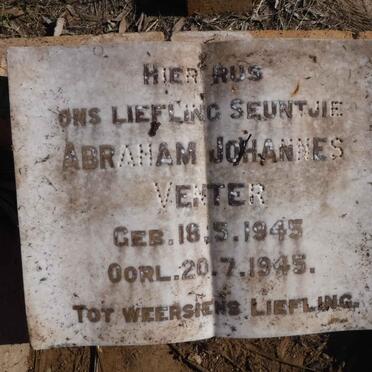 VENTER Abraham Johannes 1945-1945