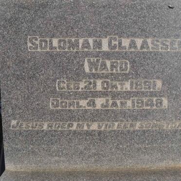 WARD Soloman Claassen 1891-1948