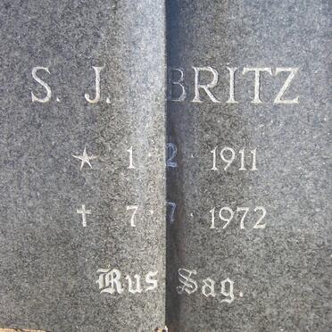 BRITZ S.J. 1911-1972