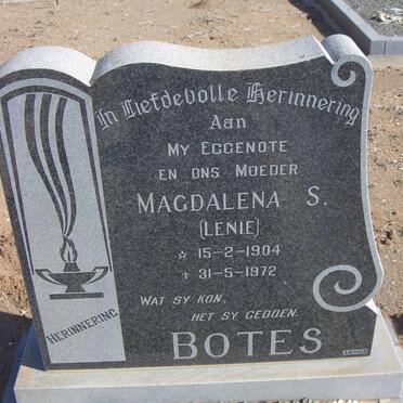 BOTES Magdalena S. 1904-1972