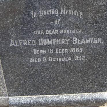 BEAMISH Alfred Humphry 1869-1942