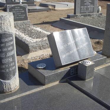 BOTHA Petrus Johannes 1879-1959 &amp; Susanna M.E. VAN ASWEGEN 1886-1967 