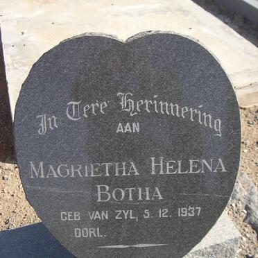 BOTHA Jacobus Petrus 1923-1965 &amp; Magrietha Helena VAN ZYL 1937-