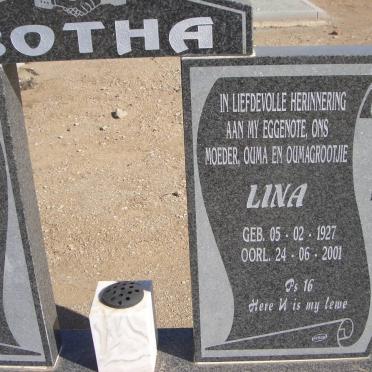 BOTHA Lina 1927-2001