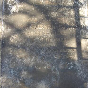 DURAND Hester Susarah 1857-1925