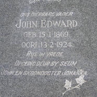 EDWARD John 1869-1924