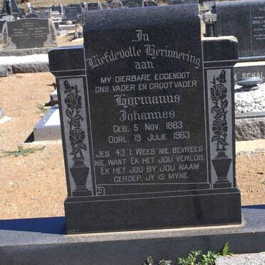 HUMAN Hermanus 1883-1963 