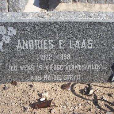 LAAS Andries F. 1922-1958