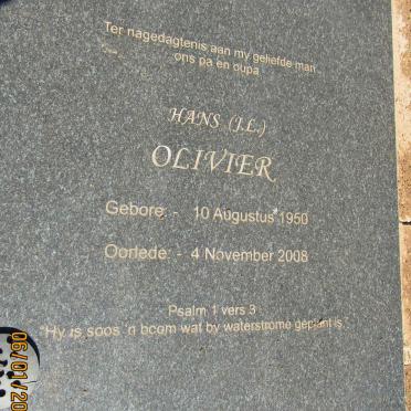 OLIVIER J.L. 1950-2008