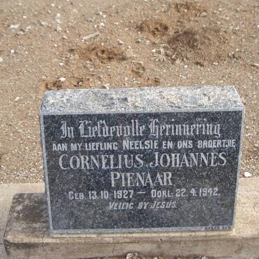PIENAAR Cornelius Johannes 1927-1942