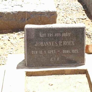 ROUX Johannes P. 1847-1925