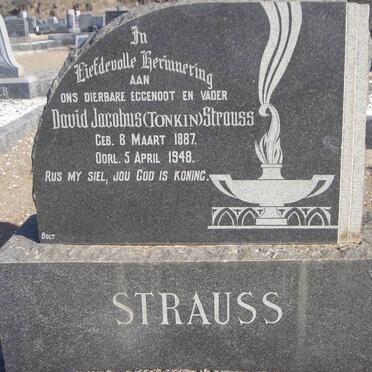 STRAUSS David Jacobus 1887-1948