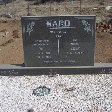 WARD P.D. 1918-1985 &amp; S.E. 1924-