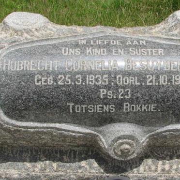 BESUYDENHOUT Hubrecht Cornelia 1935-1957