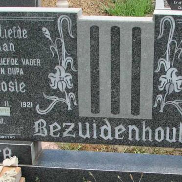 BEZUIDENHOUT Kosie 1921- &amp; Lenie van der MERWE 1932-1993