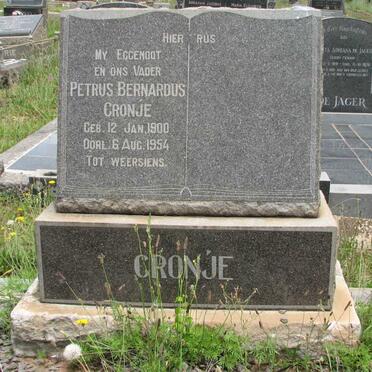CRONJE Petrus Bernardus 1900-1954