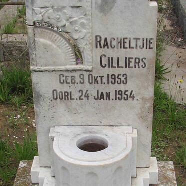 CILLIERS Racheltjie 1953-1954