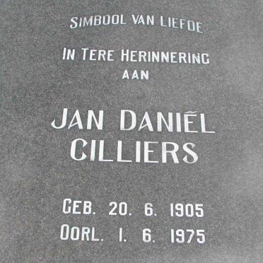 CILLIERS Jan Daniël 1905-1975