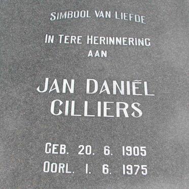 CILLIERS Jan Daniël 1905-1975