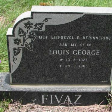 FIVAZ Louis George 1927-1985