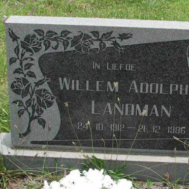 LANDMAN Willem Adolph 1912-1986