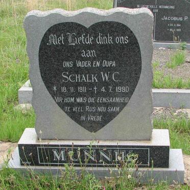 MUNNIK Schalk W.C. 1911-1990