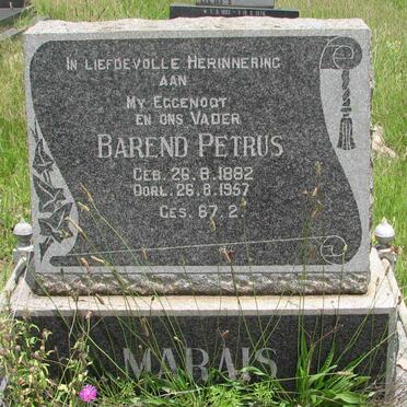 MARAIS Barend Petrus 1882-1957