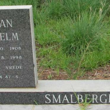 SMALBERGER Johan Willem 1908-1998 &amp; Margaretha Elizabeth HUMAN 1919-1978