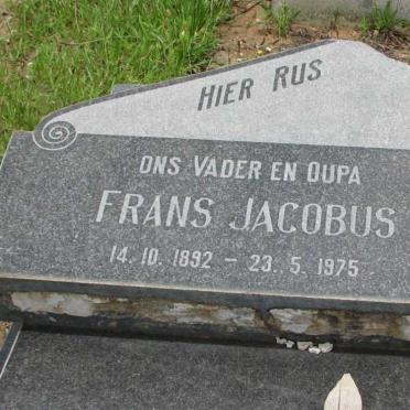 ? Frans Jacobus 1892-1975