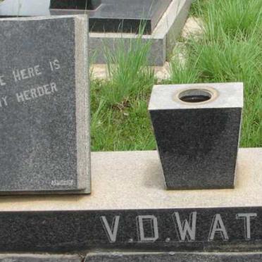 WATT Johan Jacob, v. d. 1903-1982 &amp; Anna M.E. WEIDEMAN 1904-1995