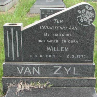 ZYL Willem, van 1909-1977